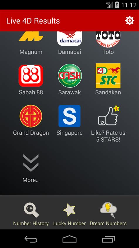 Live 4D Results APK (Android App) .